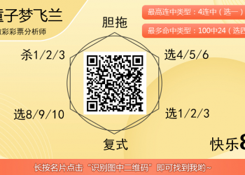 [愉快8] 25321期：童子梦飞兰愉快8杀码推荐